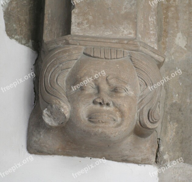 Grotesque Carving Masonry Mason Stone