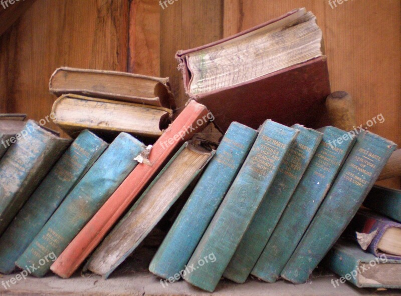 Books Old Dusty Library Vintage