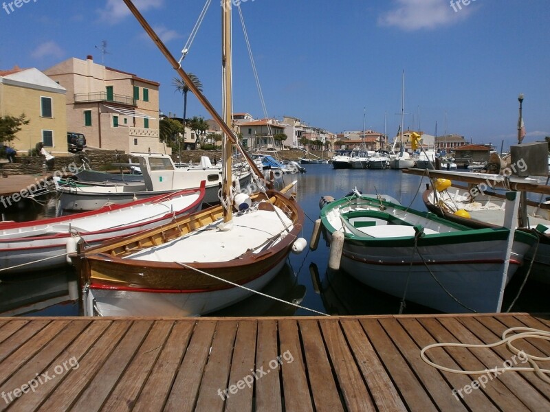 Port Stintino Pumps Ship Pier