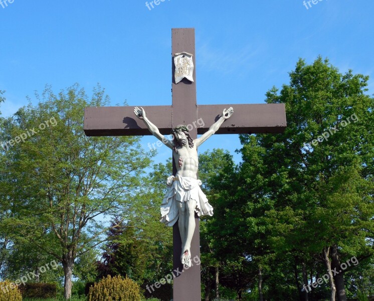 Crucifix Religion Cross Christianity Christian