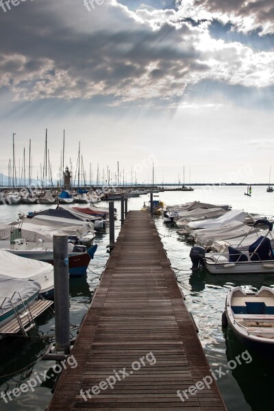 Lake Garda Lake Garda Jetty Boats