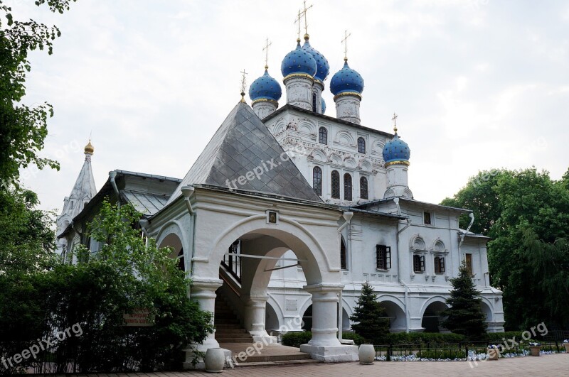 Moscow Kolomna Temple Church Church Of The Ascension