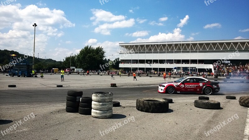 Car Parking Lot Tyres Drift Tunning