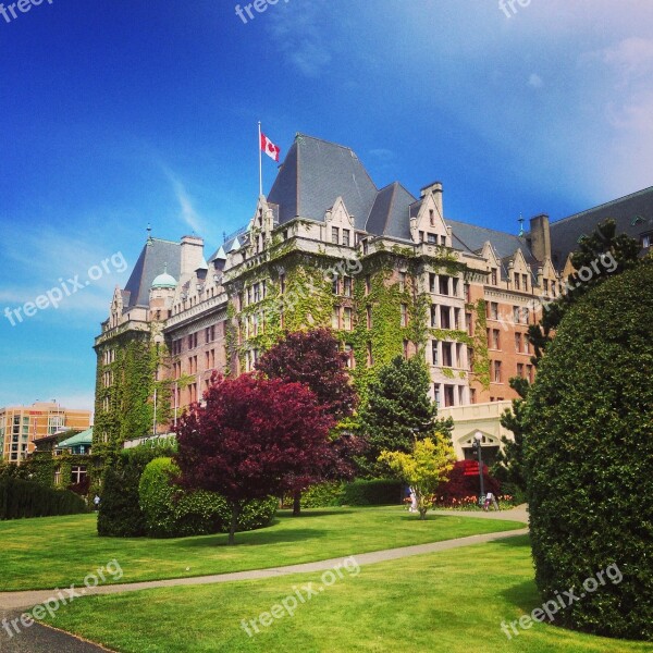 Empress Hotel Victoria Bc Free Photos