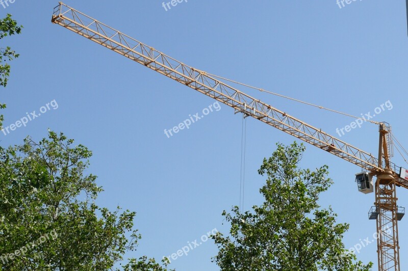 Crane Site Project Technology Free Photos