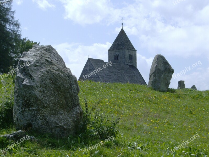 Falera Megaliths Church Remigius Place Of Power