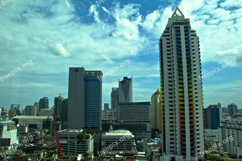 Bangkok Thailand City Urban Cityscape