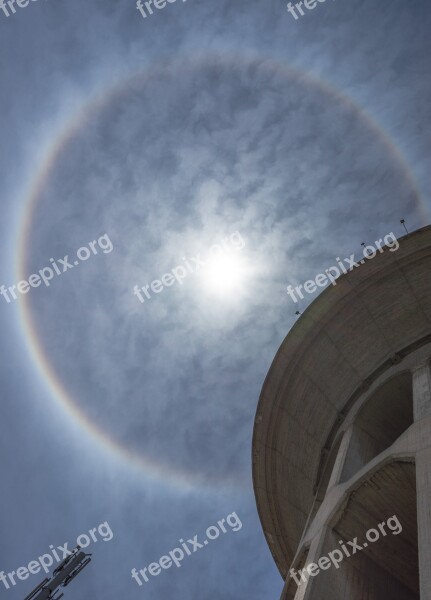 Halo Madrid Architecture Meteorology City