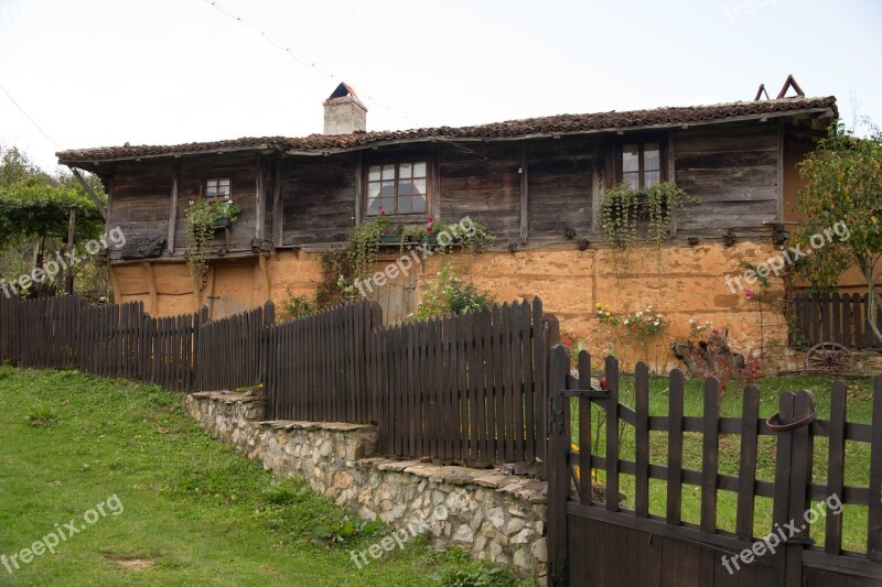 Bulgaria Village Wooden House Free Photos