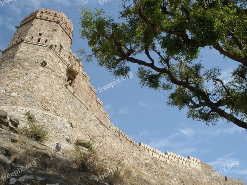 Kumhal Garh Fort Rajasthan Historical Destination Fortress Old Architecture