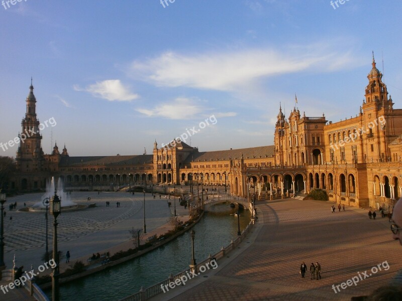 Seville Plaza De España Places Of Interest Spain Andalusia