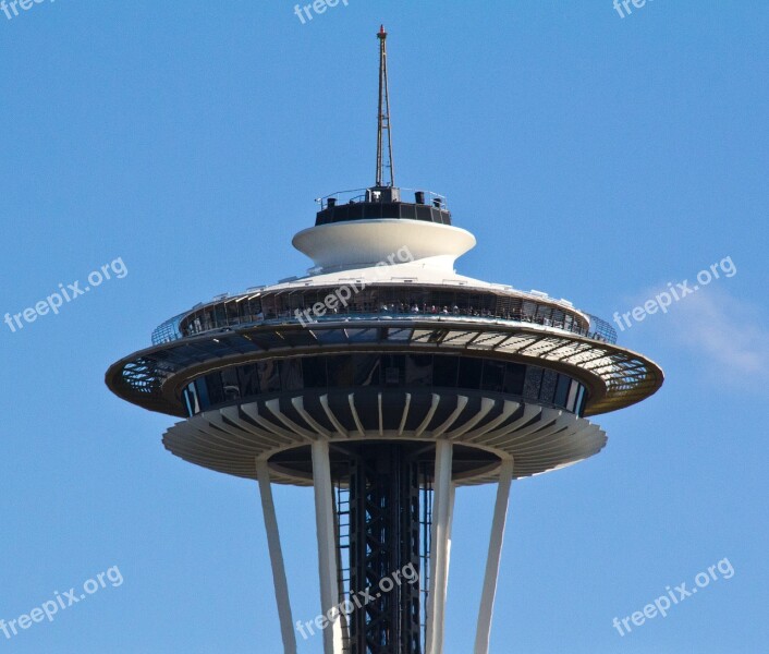 Seattle Space Needle Needle Space City