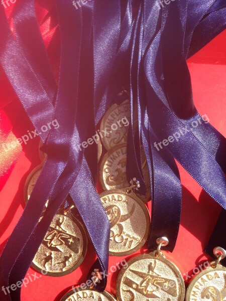 Medals School Championship Free Photos