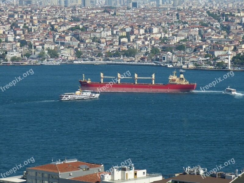 Bosphorus Istanbul Turkey Outlook View