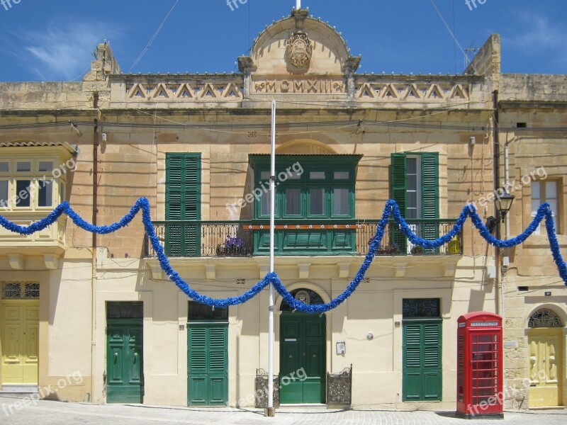 Mortar Marsaxlokk Architecture Free Photos