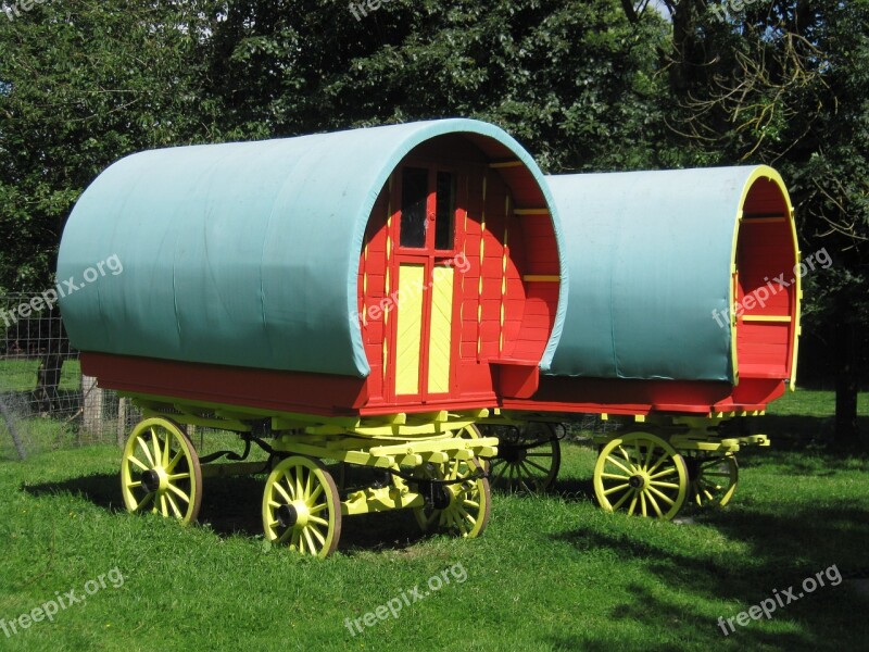 Wagon Caravan Gypsy Free Photos