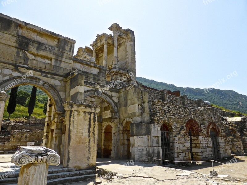 Ruins Turkey Monument Historic Historical