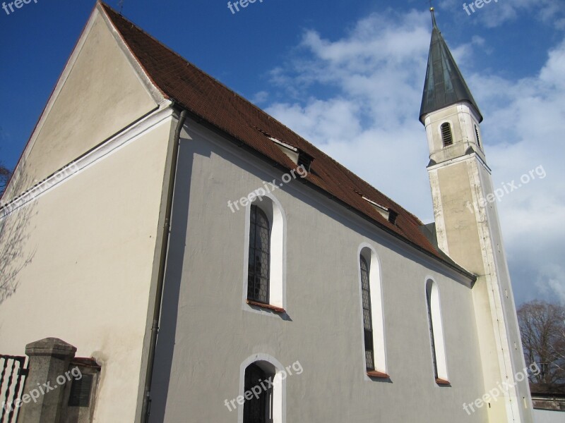 Church Tower Spire Building Towers