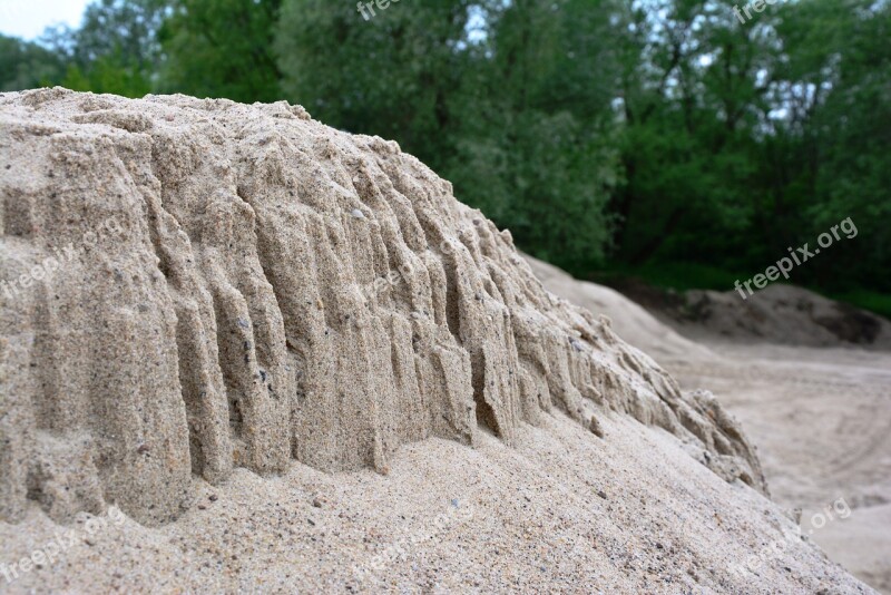 Sand Sculpture Nature Dune Free Photos