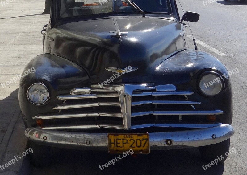 Cuba Havana Oldtimer Chevrolet Chevy