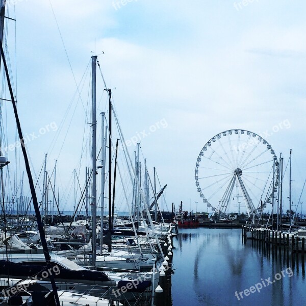 Porto Boathouse Rimini Sea Italy