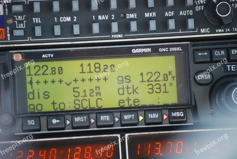 Radio Communications Airplane Equipment Connection