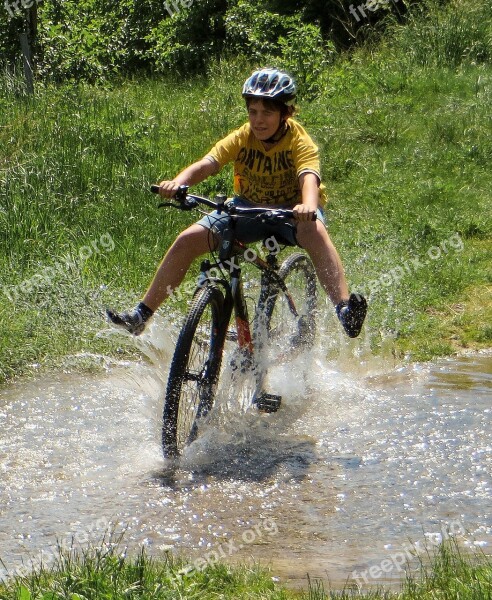 Bike Boy Adventure Test Of Courage Water