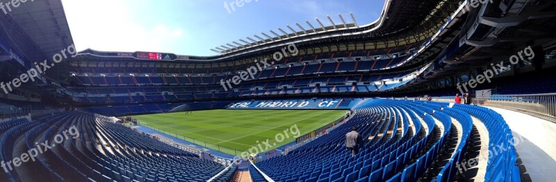 Stadium Bernabéu Court Free Photos