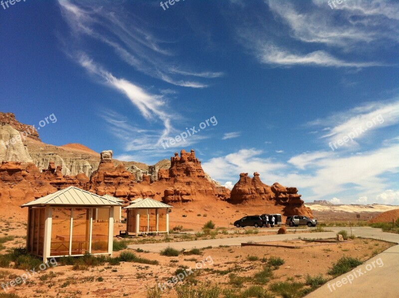 Utah Red Rocks Goblin Campground Desert