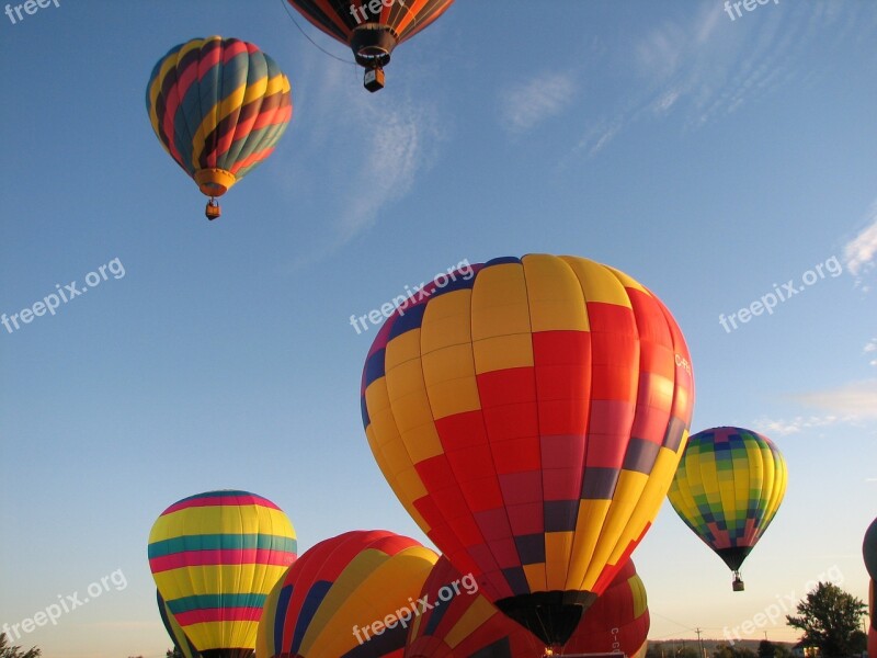 Hot Air Balloons Balloons Air Hot Sky