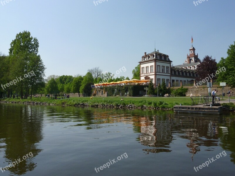 Hanau Main River Castle Germany