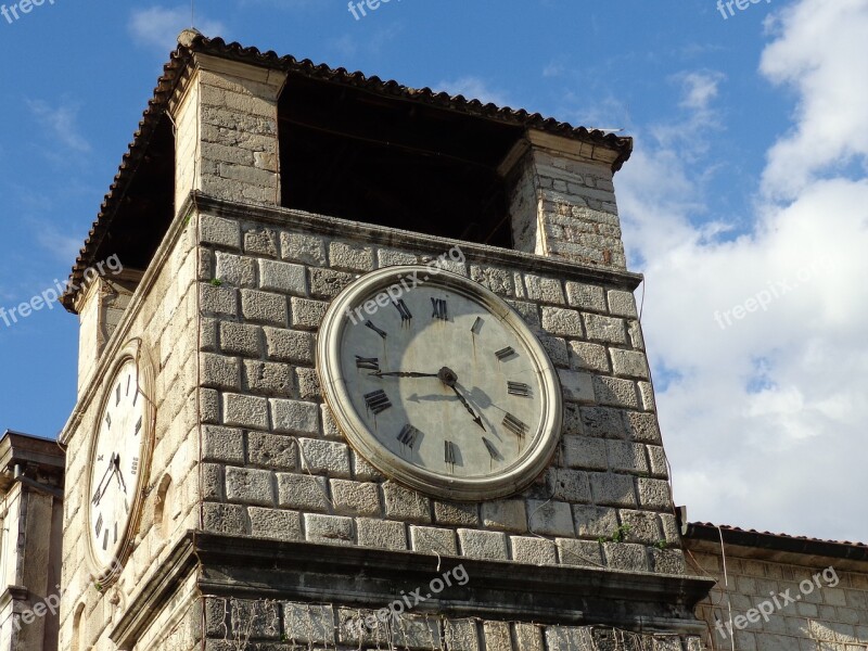 Hour S Clock Tower Tower Building Free Photos