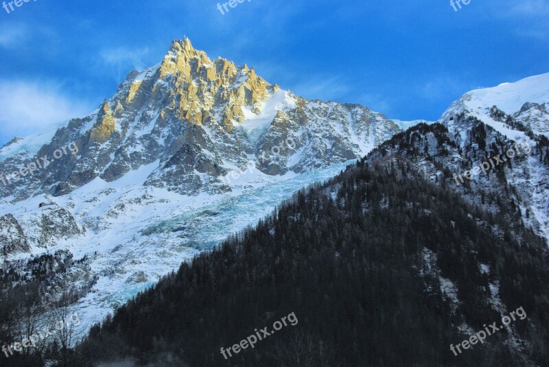 Aiguille Du Midi Chamonix Haute-savoie Free Photos