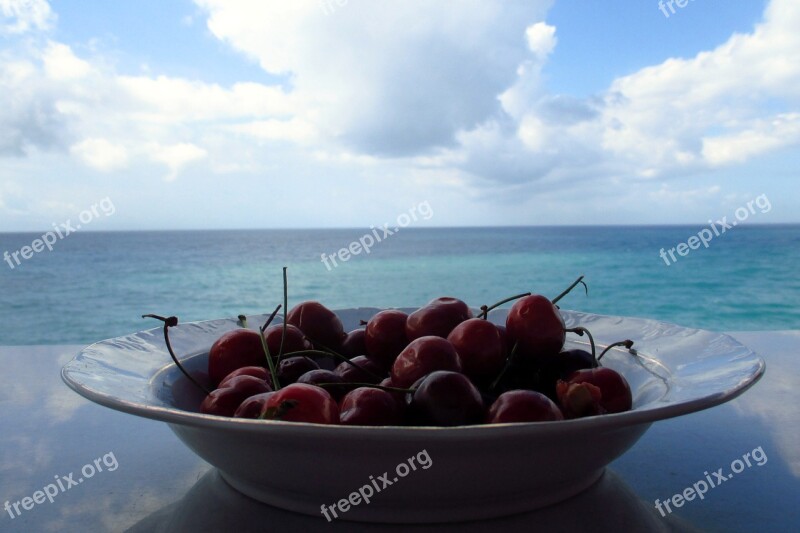 Delicious Cherries Sea Recovery Joy Of Life Island