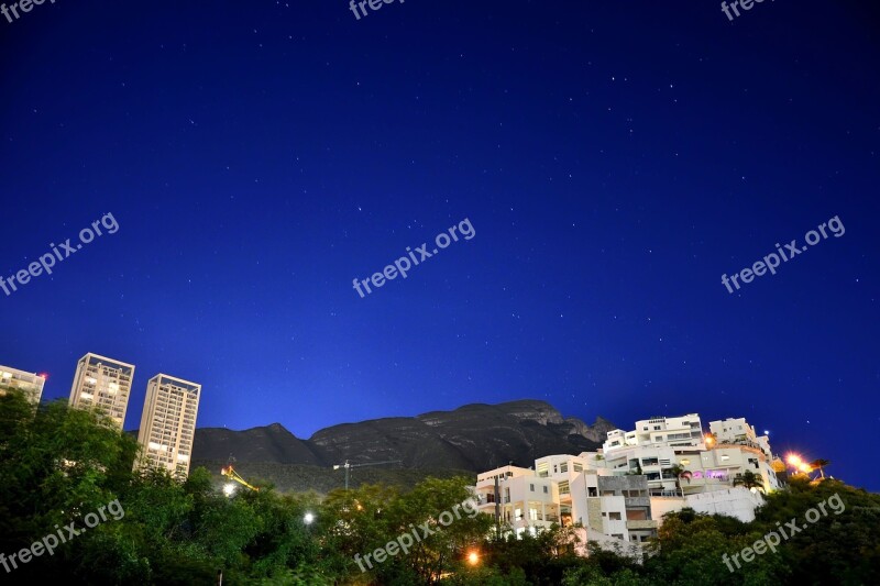 Night Stars Sky Astronomy Dark