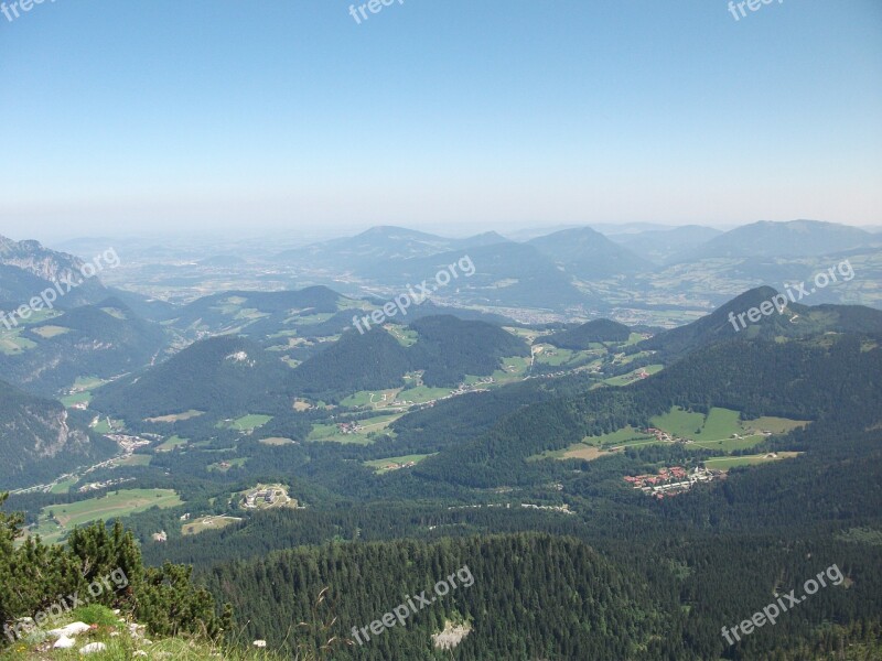 Alpine Mountains High Mountains Nature Panorama