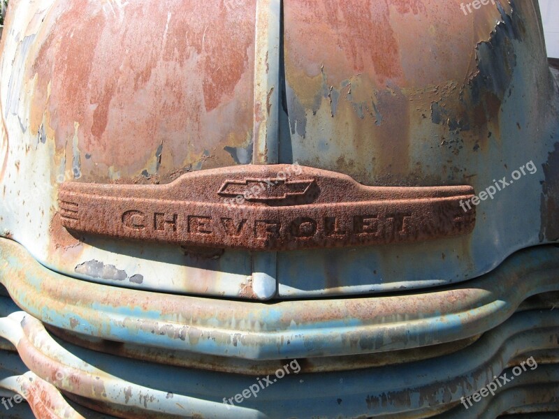 Truck Rusty Old Vehicle Vintage