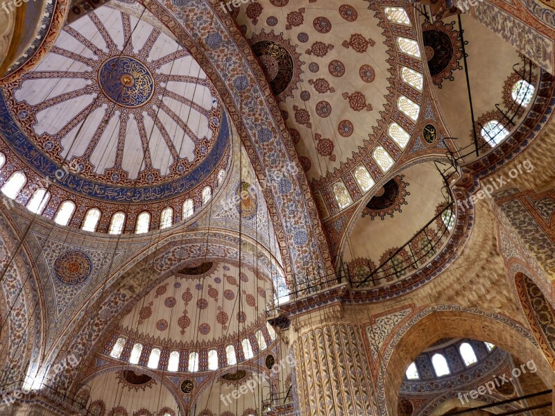 Istanbul Turkey Mosque Blue Mosque Historically