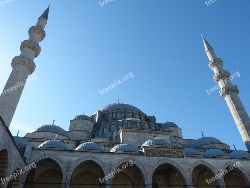 Istanbul Turkey Mosque Islam Prayer