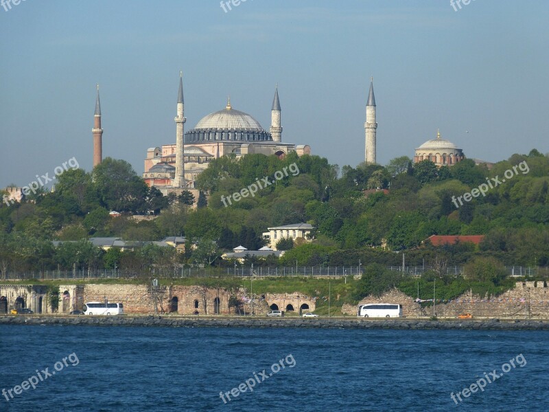 Istanbul Turkey Bosphorus Marmara Marmameer