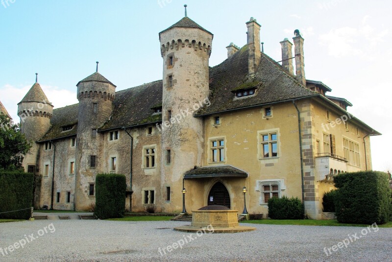 Feast Castle Haute-savoie Free Photos