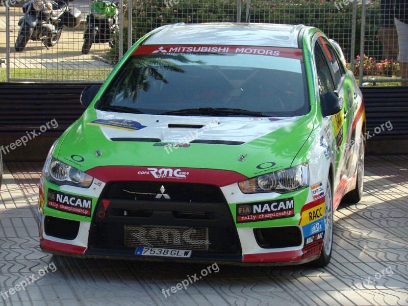 Mitsubishi Competition Rally Career Car