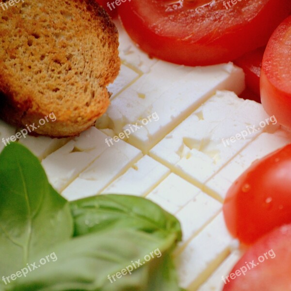 Feta Tomato Basil Bread Eat