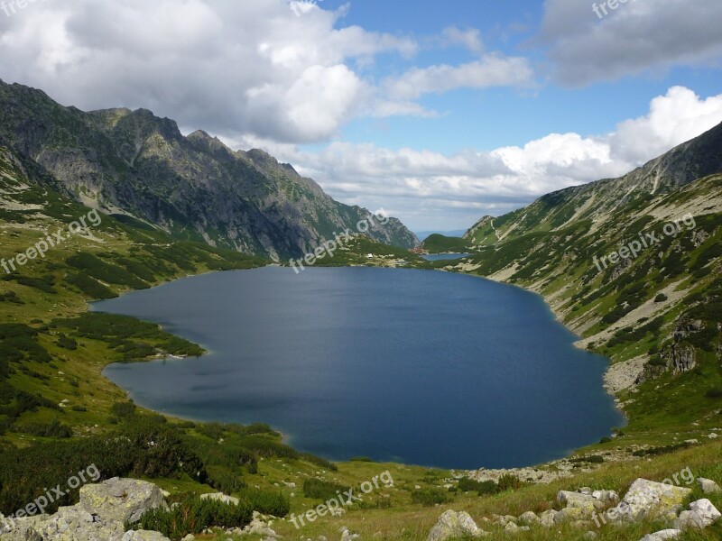 Valley Of Five Ponds Tatry Mountains Hiking Trails The High Tatras