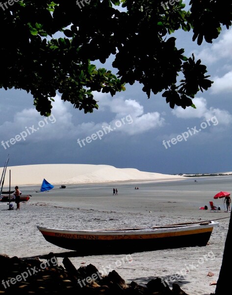 Canoe Mar Beach Free Photos