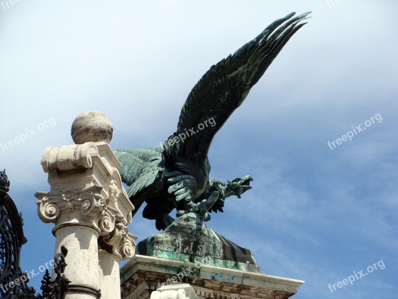 Budapest Facade Palace Leon Bronze