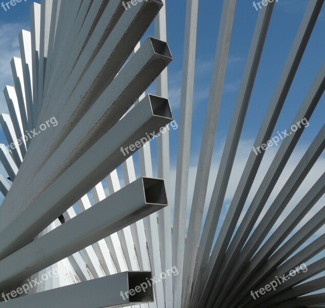 Sculpture Artifice Mainz Town Hall Square Metal