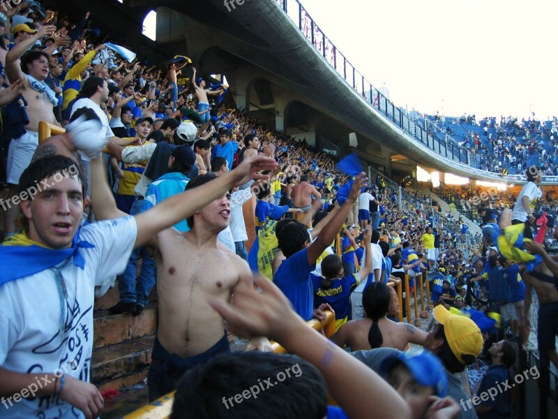 Boca Juniors Football Crowd Buenos Aires Soccer