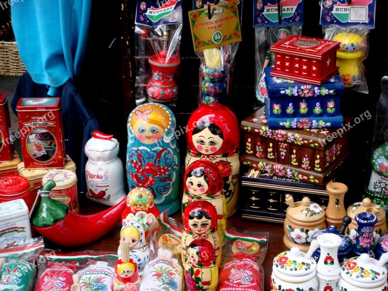 Matryoshka Budapest Memory Souvenir Holiday