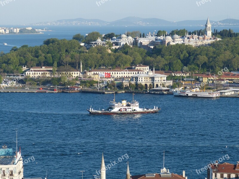 Istanbul Turkey Bosphorus Sea Outlook